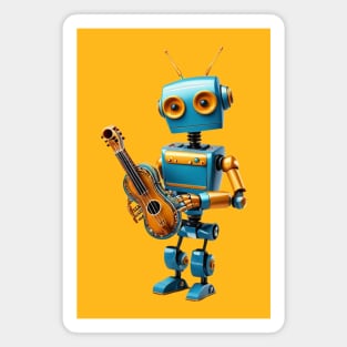 Musician robot Magnet